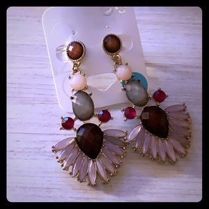 Elegant long earrings